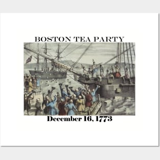 Boston Tea Party Posters and Art